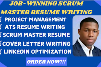 craft a winning project management and scrum master resume