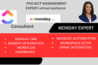 monday workflow automation expert monday com automation monday integration