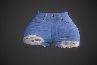 3d models or meshes 3d clothing mesh for second life with textures