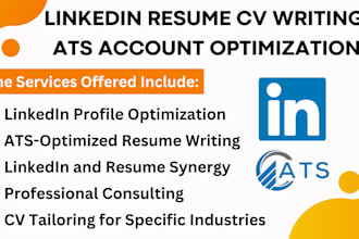 do professional linkedin ats resume writing cover letter job application