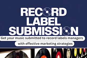 do record label demo submission to top record labels managers to get signed