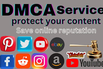 send dmca takedown notice to remove copyright infringment