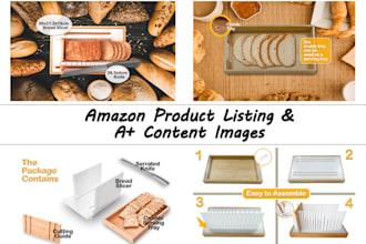 design amazon listing images and amazon product infographics