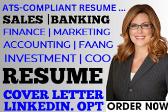 craft resume for sales, sales executive, sales manager, finance, marketing, sdr