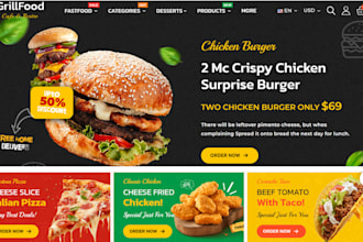 design pizza shopify store food ordering online food ordering restaurant website