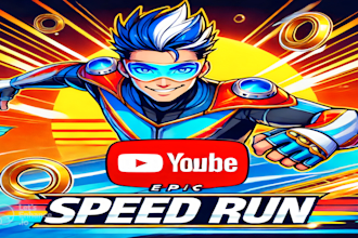 do eye catching, attractive, high quality cartoon thumbnail for your channel