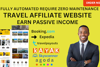 provide automated travel affiliate websites for passive income with autoblog