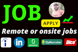 search and apply ideal remote, hybrid or onsite job on your behalf