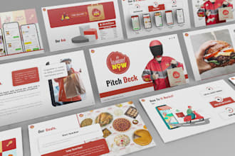 do powerpoint slides redesign, pitch deck design, keynote or canva presentation