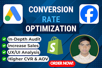 increase your sales for conversion rate optimization cro audit and reporting