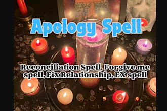 cast strong apology and reconciliation spell restore harmony love spell