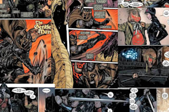 draw marvel comic art, vintage retro comic horror, retro and manga style