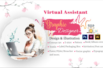 be multiskilled virtual assistant graphic design wordpress social media travel