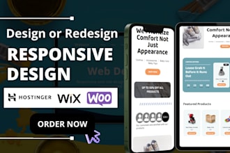 design hostinger website, wordpress ecommerce on bluehost, godaddy, woocommerce
