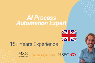 help you use ai to automate or improve processes