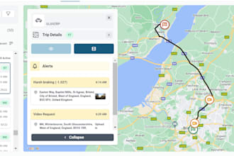 build telematic app, fleet management app, eld app, ev charging app, iot VPN app
