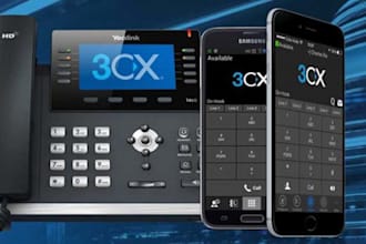 install fusionpbx, voip, pbx, 3cx, asterisk pbxware, freepbx, issabel for calls