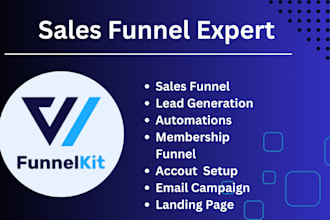 setup funnelkit sales funnel and automation wordpress sales funnel