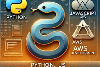 develop scalable python, django, and js backend solutions with AWS