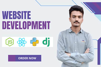 be your website developer, frontend, backend developer