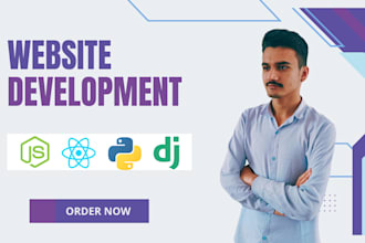 be your full stack developer, frontend, backend, web developer