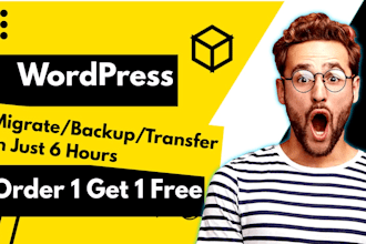 backup,transfer,migrate your wordpress website in 6 hours