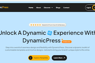 develop and design wordpress website