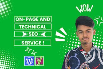 do onpage SEO and technical optimization for website
