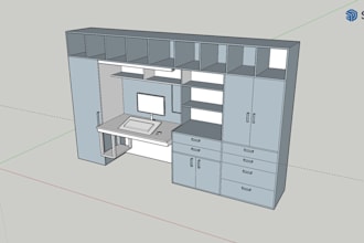 create simple 3d models of furniture, buildings, products etc