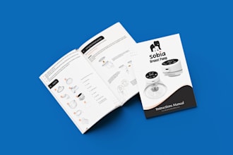 design instruction manual, PDF, booklet, workbook, checklist, guide