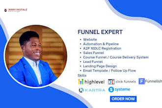 gohighlevel landing page gohighlevel sales funnel  gohighlevel websiteautomation