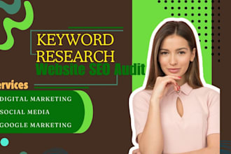 provide expert kgr SEO keyword research and website audit