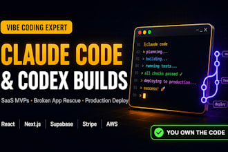build a production ready web app with claude code and codex ai coding