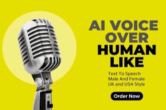 create professional text to speech voiceovers in multiple languages