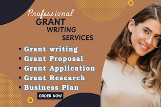 write a grant proposal for small businesses, startups, nonprofit and rfp