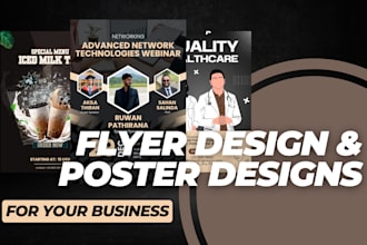 design your business posters and flyers