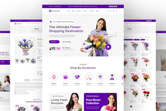 flower shopify store florist website dropshipping flower shopify store