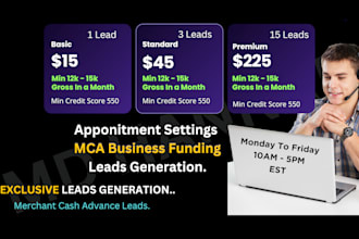 qualified b2b mca leads generation