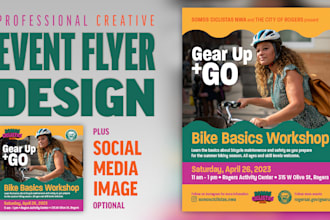 create a flyer for your event
