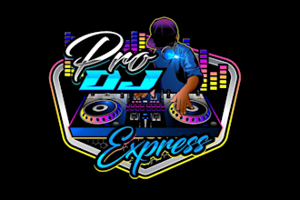 make an awesome greatest dj logo design in one day