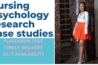 do research, content in nursing, psychology, criminology and american history