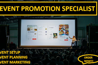 promote and market eventbrite, conference, online courses webinar events
