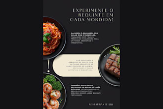 design menus for restaurants bars cafes pubs and food trucks