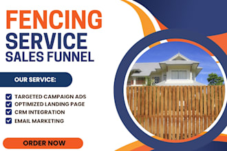 generate quality fencing leads carpentry,  woodwork leads, fencing sales funnel