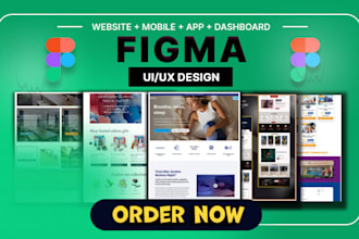 design mobile app UI UX design, wireframe figma prototype