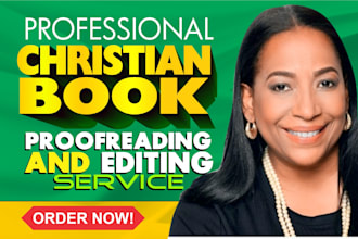 do christian book editing and proofreading, christian book editor