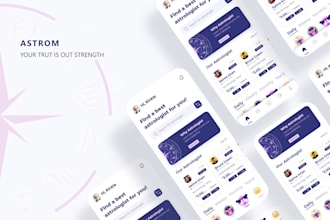build ai based astrology horoscope app, tarot reading app, custom numerology app