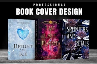book cover design fiction, non fiction, memoir, picture book, devotional books