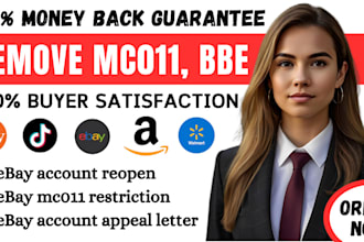reinstate your ebay account remove mc011 inr mc999 bbe mc133 mc172 suspension
