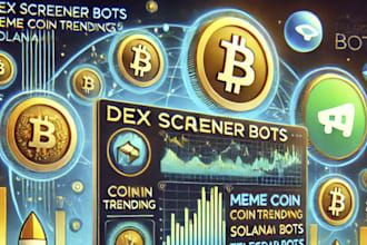 do volume dex screener bot, solana meme coin trending bot, solana telegram bot